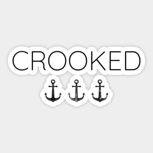 Crooked || Newfoundland and Labrador || Gifts || Souvenirs || Clothing Sticker